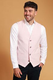 Suitable Gilet Loop Pink