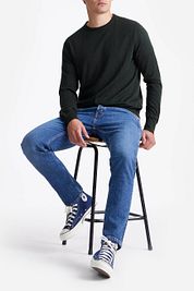 King Essentials The John Pullover Merino Dark Green