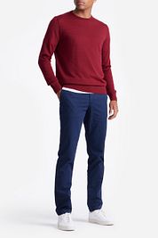 King Essentials The John Pullover Merino Red