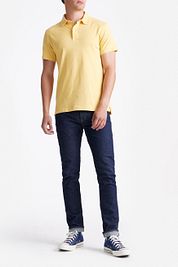 King Essentials The James Polo Shirt Yellow
