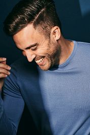 Suitable Respect Oinir Pullover Blue
