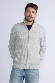 Petrol Cardigan Kankakee Grey