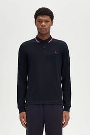 Fred Perry Longsleeve Polo Navy T55