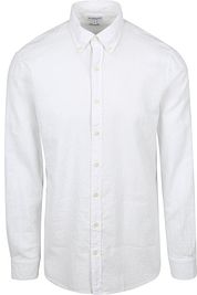 McGregor Shirt Linen Blend White