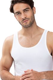 Mey Dry Cotton Athletic Singlet White