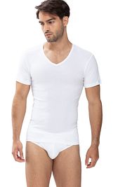 Mey Noblesse V-neck T-shirt White