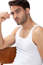 Mey Noblesse Athletic Singlet White