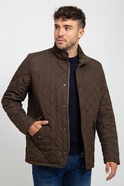 Quilted Jacket Barbour Chelsea Olive Green