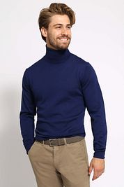 Suitable Merino Turtleneck Royal Blue