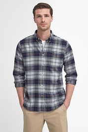 Barbour Kyeloch Shirt Checkered Blue Grey