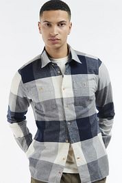 Barbour Alberta Checkered Pane Blue