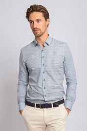 Suitable Shirt Dia Mosa Blue