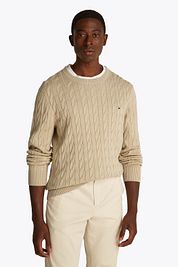 Tommy Hilfiger Pullover Cable Beige