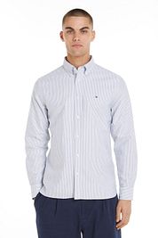Tommy Hilfiger Oxford Shirt Stripes Light Blue