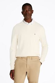 Tommy Hilfiger Structure Trui Off White