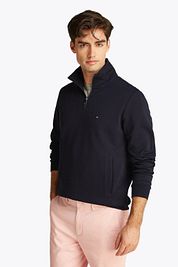 Tommy Hilfiger Half Zip Pullover Intechno Navy