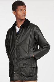 Barbour Wax Coat Beaufort Black