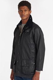 Barbour Wax Coat Beaufort Navy