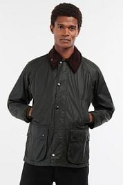 Barbour Bedale Wax Jacket Dark Green