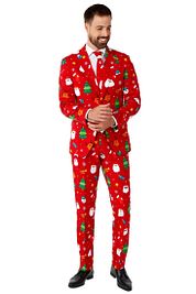 OppoSuits Festivity Red Costume