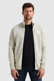 PME Legend Sweat Zip Jacket Ecru 