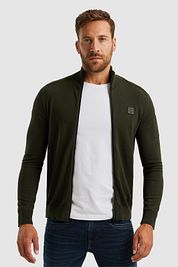 PME Legend Buckley Cardigan Olive Green