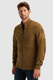 PME Legend Cardigan Ochre Yellow