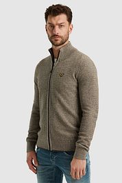 PME Legend Cardigan Mouliné Green