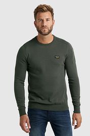PME Legend Buckley Sweater Olive Green