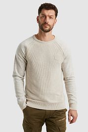 PME Legend Sweater Knit Sweat Ecru