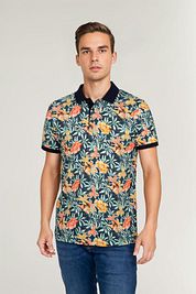 Suitable Polo Floral Green