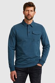 PME Legend Sweat Polo Shirt Blue