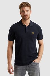 PME Legend Polo Shirt Knitted Navy