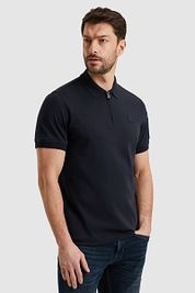 PME Legend Half-Zip Polo Shirt Interlock Navy