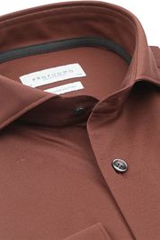 Profuomo Japanese Knitted Shirt Brique