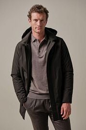 Profuomo Magnet Coat Brown