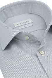 Profuomo Dobby Shirt Print Light Green