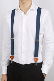 Profuomo Suspenders Petrol