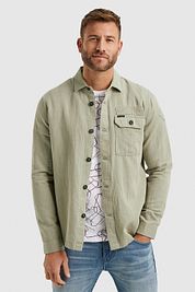 PME Legend Overshirt Linen Khaki