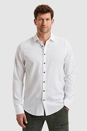 PME Legend Linen Blend Shirt White