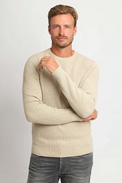 Suitable Pullover Wool Blend Ecru