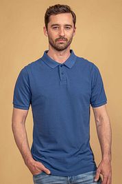 Suitable Respect Polo Shirt Pete Dark Blue