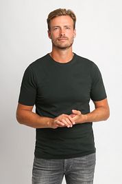 Suitable Respect T-shirt Jim Dark Green
