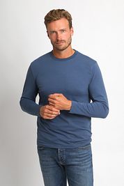 Suitable Respect Longsleeve Heavy T-shirt Dark Blue