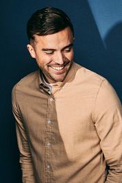 Suitable Shirt Flanel Beige