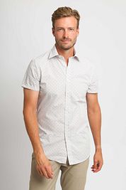 Suitable Short Sleeve Shirt Print Multicolour