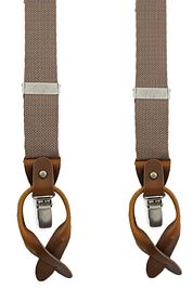 Sir Redman Luxury Suspenders Essential MacMillan Brown