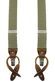 Sir Redman Luxury Suspenders Essential MacMillan Green