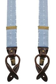 Sir Redman Suspenders Bridal Blossom Blue