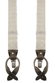 Sir Redman Suspenders Bridal Blossom Taupe